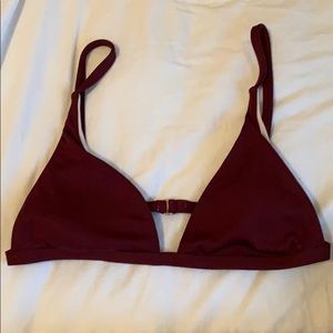Pacsun triangle bikini top